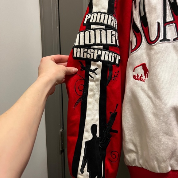 Vintage scar face bomber jacket - Picture 2 of 4